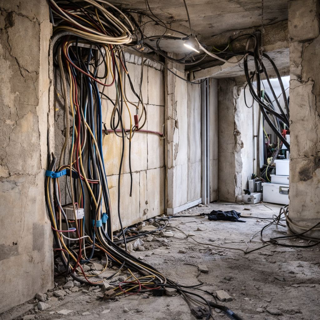 Voor renovatie